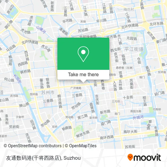 友通数码港(干将西路店) map