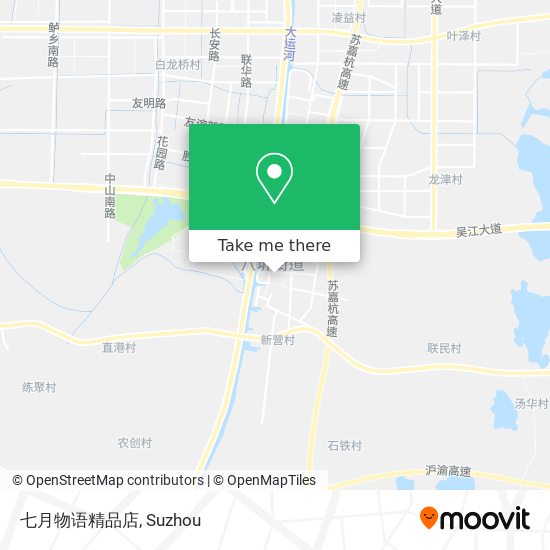 七月物语精品店 map