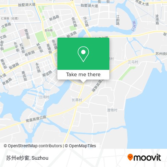 苏州e纱窗 map