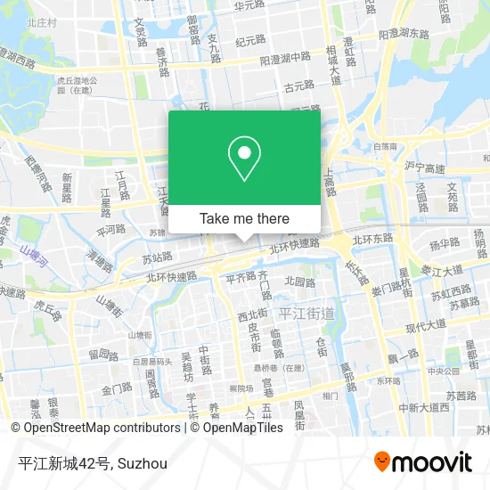 平江新城42号 map