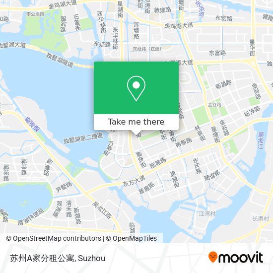 苏州A家分租公寓 map