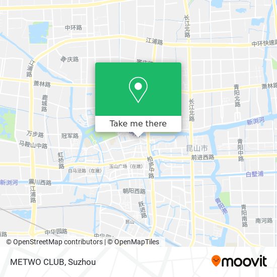 METWO CLUB map