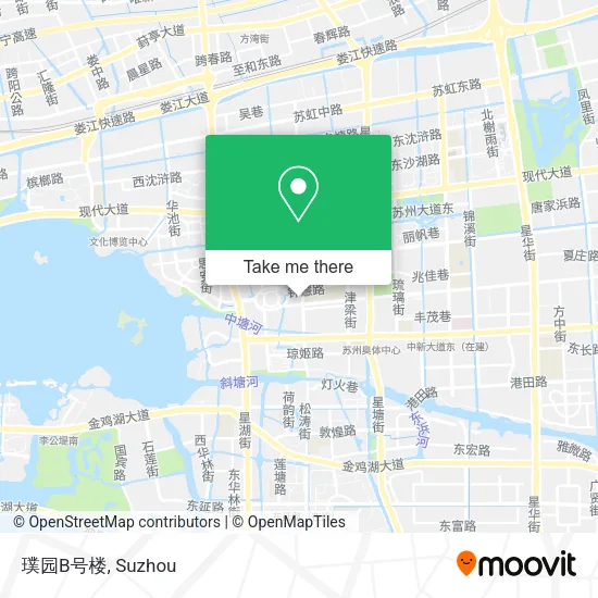 璞园B号楼 map