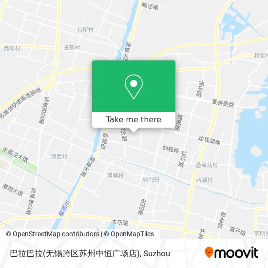 巴拉巴拉(无锡跨区苏州中恒广场店) map