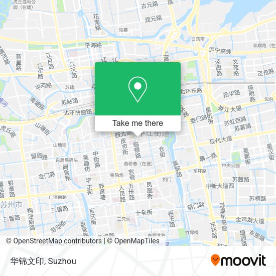 华锦文印 map
