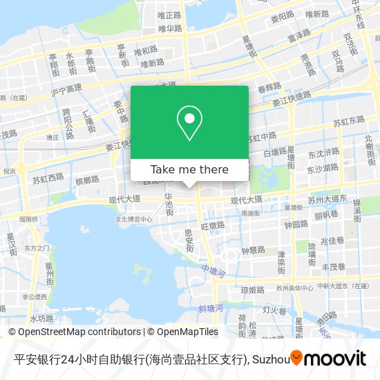 平安银行24小时自助银行(海尚壹品社区支行) map