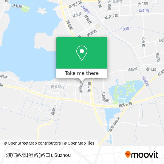 湖宾路/阳澄路(路口) map