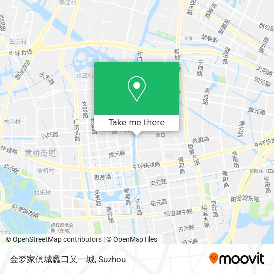 金梦家俱城蠡口又一城 map