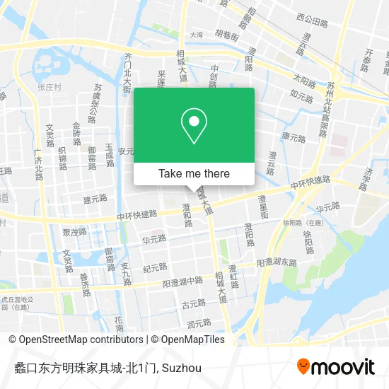 蠡口东方明珠家具城-北1门 map