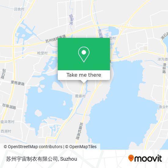 苏州宇宙制衣有限公司 map
