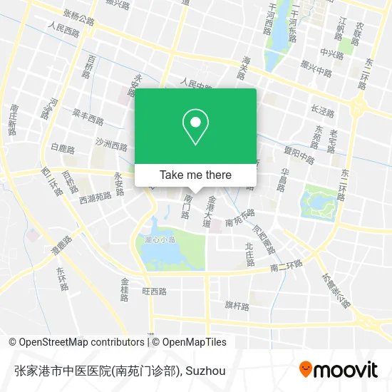 张家港市中医医院(南苑门诊部) map