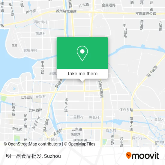明一副食品批发 map