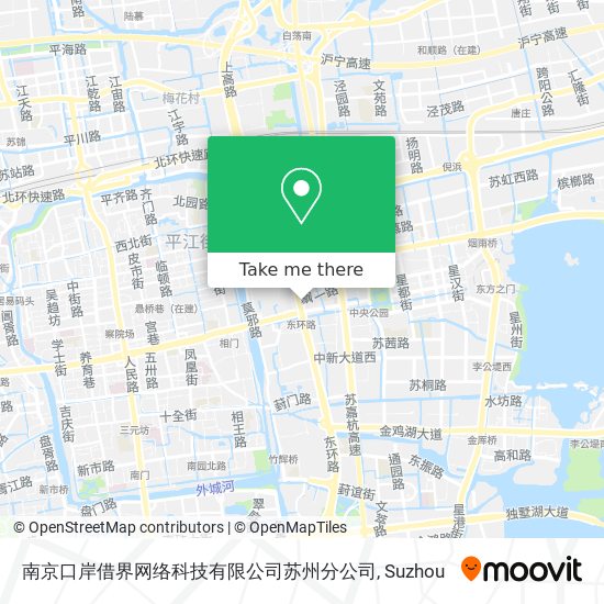 南京口岸借界网络科技有限公司苏州分公司 map