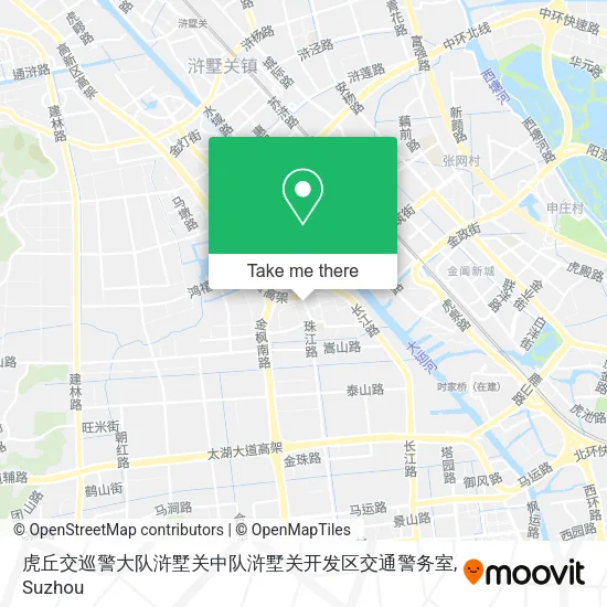 虎丘交巡警大队浒墅关中队浒墅关开发区交通警务室 map
