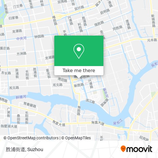 胜浦街道 map