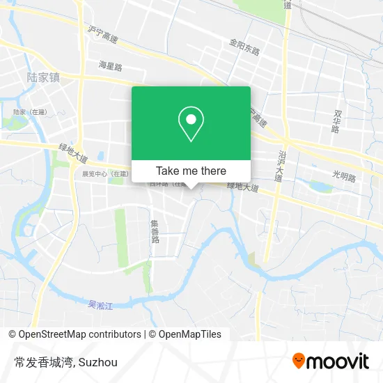 常发香城湾 map