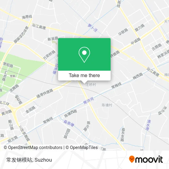 常发钢模站 map