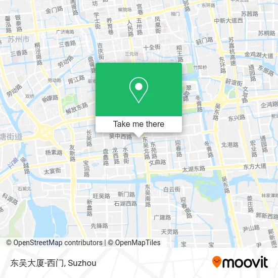 东吴大厦-西门 map