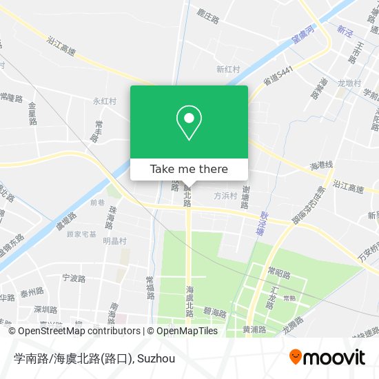 学南路/海虞北路(路口) map