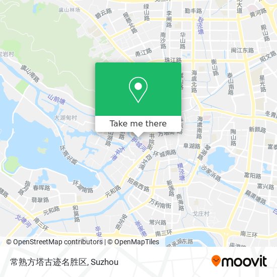 常熟方塔古迹名胜区 map