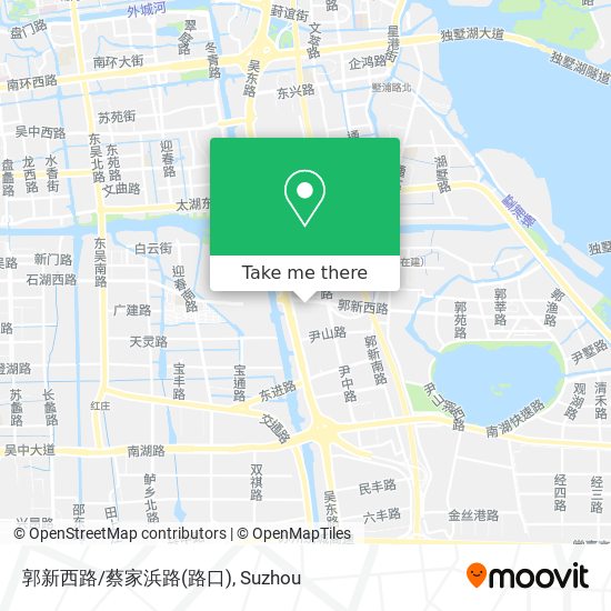 郭新西路/蔡家浜路(路口) map