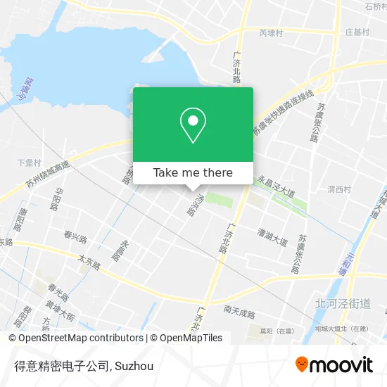 得意精密电子公司 map
