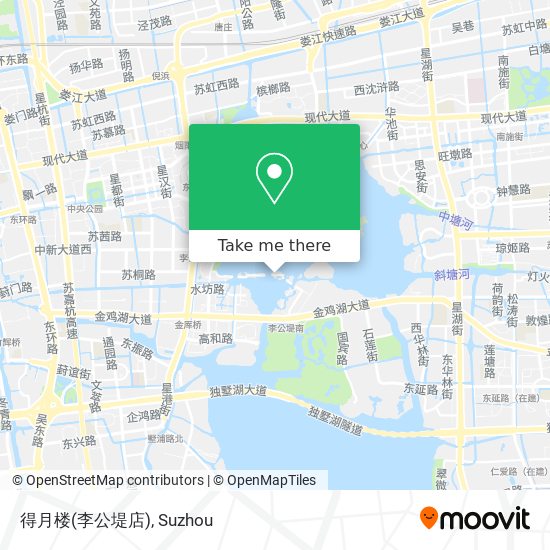 得月楼(李公堤店) map