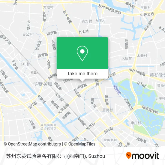 苏州东菱试验装备有限公司(西南门) map