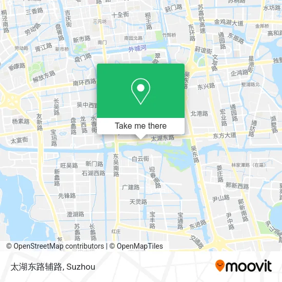 太湖东路辅路 map