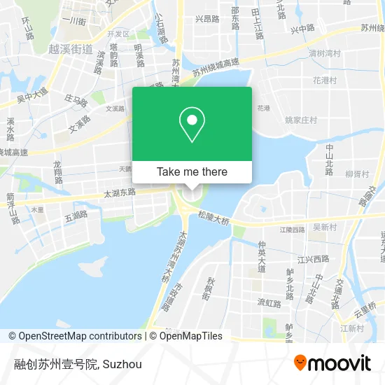 融创苏州壹号院 map