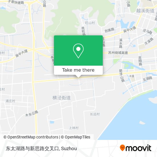 东太湖路与新思路交叉口 map
