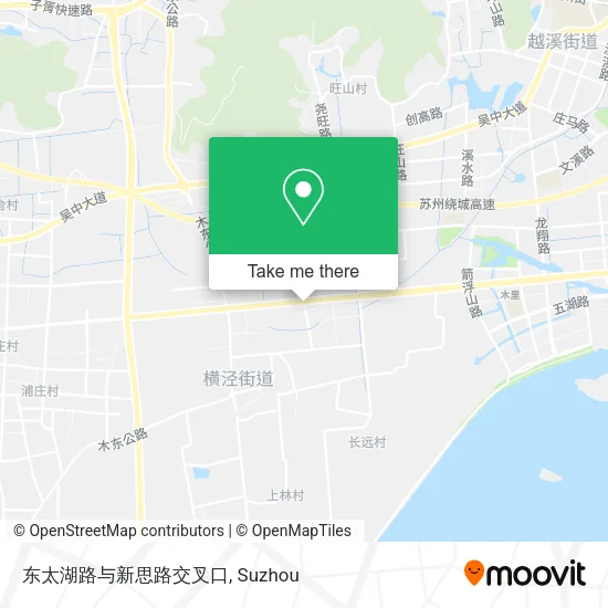 东太湖路与新思路交叉口 map