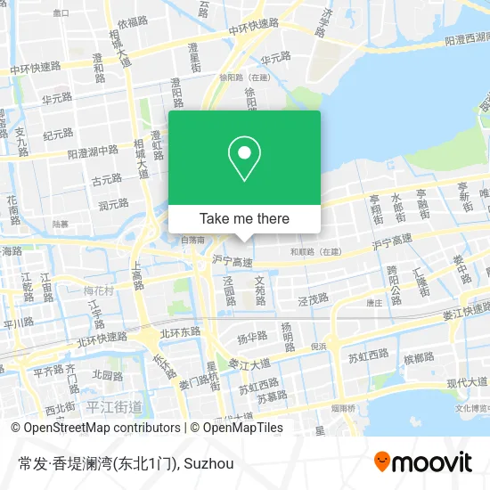 常发·香堤澜湾(东北1门) map