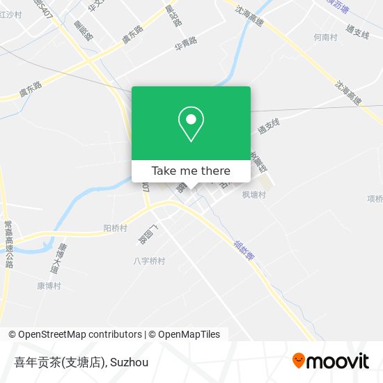 喜年贡茶(支塘店) map