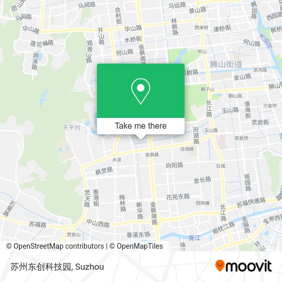 苏州东创科技园 map