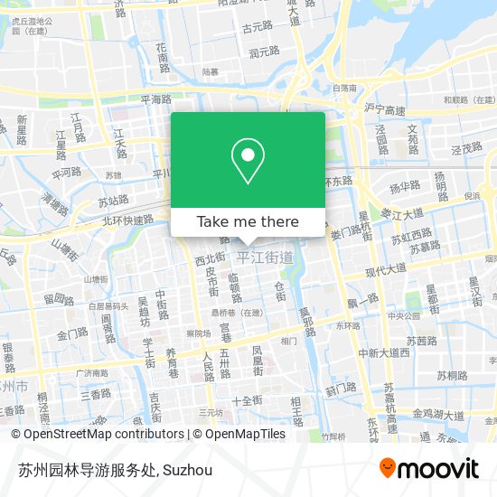 苏州园林导游服务处 map