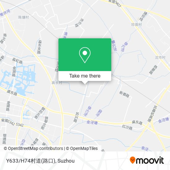 Y633/H74村道(路口) map