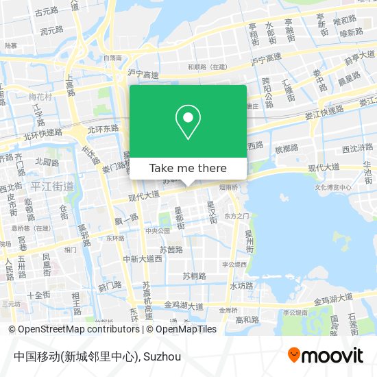 中国移动(新城邻里中心) map