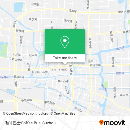 咖啡巴士Coffee Bus map
