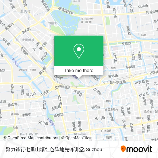 聚力锋行七里山塘红色阵地先锋讲堂 map