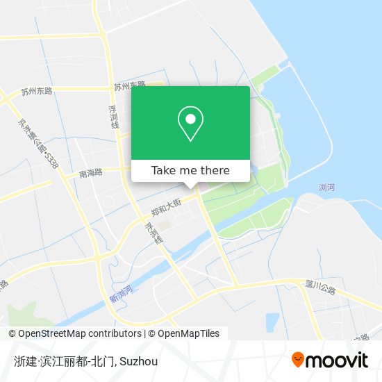 浙建·滨江丽都-北门 map