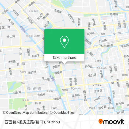 西园路/硕房庄路(路口) map