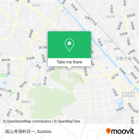 观山考场科目一 map