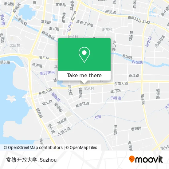 常熟开放大学 map