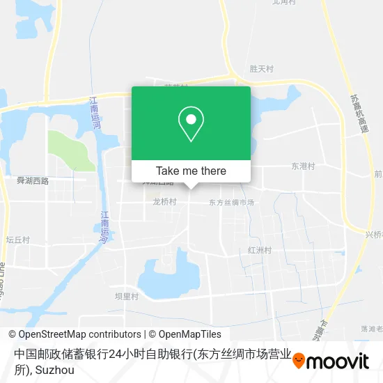 中国邮政储蓄银行24小时自助银行(东方丝绸市场营业所) map