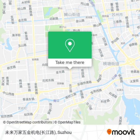 未来万家五金机电(长江路) map