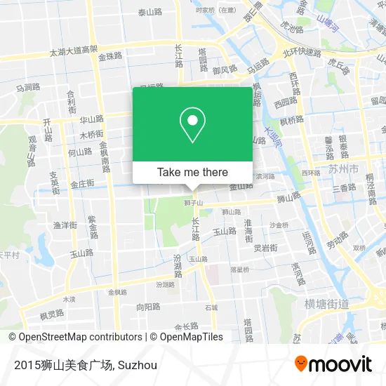 2015狮山美食广场 map