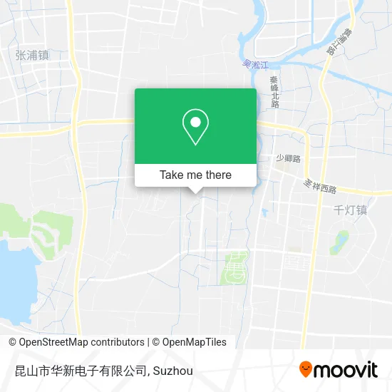 昆山市华新电子有限公司 map