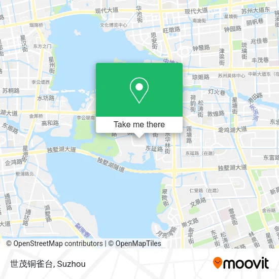 世茂铜雀台 map