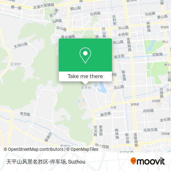天平山风景名胜区-停车场 map